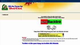 What Textlink.diendanbinhdinh.com website looked like in 2013 (10 years ago)