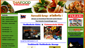 What Thai9.de website looked like in 2013 (10 years ago)