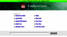 What Tidymom.com website looked like in 2013 (10 years ago)
