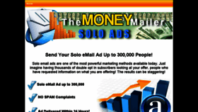 What Themoneymailer.com website looked like in 2013 (10 years ago)