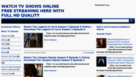 What Tvshowshubb.com website looked like in 2013 (10 years ago)