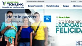 What Tecmilenio.com website looked like in 2013 (10 years ago)