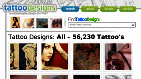 What Tattooingtattoodesigns.com website looked like in 2013 (10 years ago)
