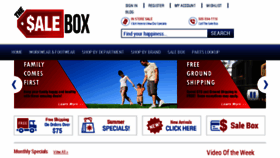 What Thesalebox.com website looked like in 2013 (10 years ago)