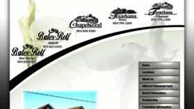 What Texarkanafuneralhome.com website looked like in 2013 (10 years ago)