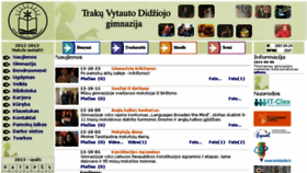 What Tvdg.lt website looked like in 2013 (10 years ago)
