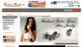 What Thailandbeads.com website looked like in 2013 (10 years ago)