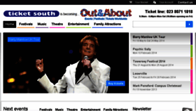 What Ticketsouth.co.uk website looked like in 2013 (10 years ago)