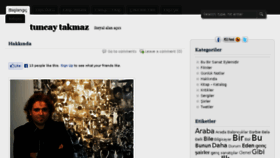 What Tuncaytakmaz.com website looked like in 2013 (10 years ago)