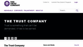 What Thetrustcompany.com.au website looked like in 2013 (10 years ago)