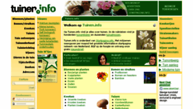 What Tuinen.info website looked like in 2013 (10 years ago)