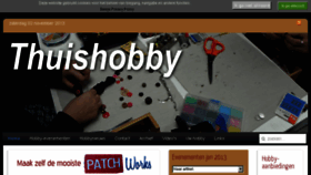 What Thuishobby.nl website looked like in 2013 (10 years ago)