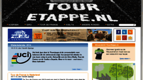 What Touretappe.nl website looked like in 2013 (10 years ago)