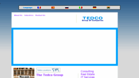 What Tedcogroup.com website looked like in 2013 (10 years ago)