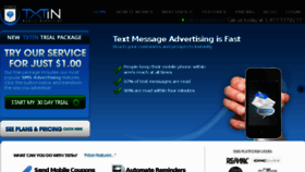 What Txtin.com website looked like in 2013 (10 years ago)