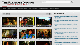 What Thepakistanidramas.com website looked like in 2013 (10 years ago)