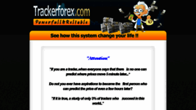 What Trackerforex.com website looked like in 2013 (10 years ago)