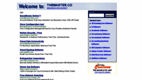 What Themaster.co website looked like in 2013 (10 years ago)