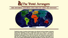 What Thetravelarrangers.com website looked like in 2013 (10 years ago)