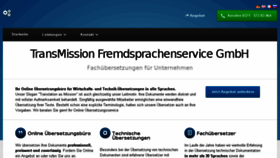 What Tm-fremdsprachenservice.de website looked like in 2013 (10 years ago)