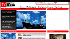 What Tvweek.nl website looked like in 2013 (10 years ago)