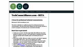 What Techcommalliance.com website looked like in 2013 (10 years ago)