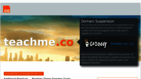 What Teachme.co website looked like in 2013 (10 years ago)