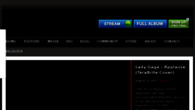 What Terabrite.tv website looked like in 2013 (10 years ago)