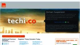 What Techi.co website looked like in 2013 (10 years ago)