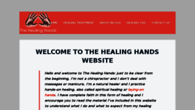 What Thehealinghands.co.za website looked like in 2013 (10 years ago)