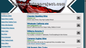 What Thenapawineproject.com website looked like in 2013 (10 years ago)