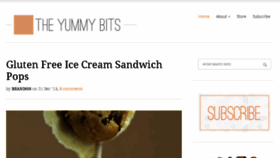 What Theyummybits.com website looked like in 2014 (10 years ago)