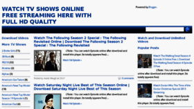 What Tvshowshubb.com website looked like in 2014 (10 years ago)
