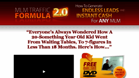 What Trafficformula2.com website looked like in 2014 (10 years ago)