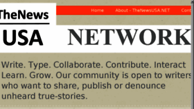 What Thenewsusa.net website looked like in 2014 (10 years ago)