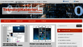 What Teknolojihaberleri.com website looked like in 2014 (10 years ago)