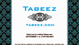 What Tabeez.com website looked like in 2014 (10 years ago)
