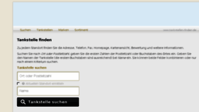 What Tankstellen-finden.de website looked like in 2014 (10 years ago)