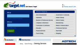 What Target.net website looked like in 2014 (10 years ago)