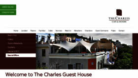 What Thecharles.co.za website looked like in 2014 (10 years ago)