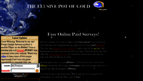 What Theelusivepotofgold.com website looked like in 2014 (10 years ago)