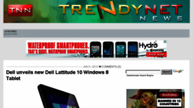 What Trendynetnews.com website looked like in 2014 (10 years ago)