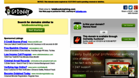 What Totalbookmarking.com website looked like in 2014 (10 years ago)