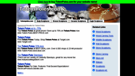 What Totempoles.com website looked like in 2014 (10 years ago)