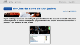 What Tchat.sur-la-toile.com website looked like in 2014 (10 years ago)