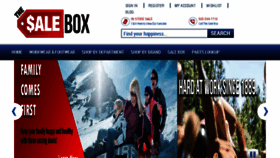 What Thesalebox.com website looked like in 2014 (10 years ago)
