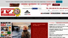 What Tygodnikzamojski.pl website looked like in 2014 (12 years ago)