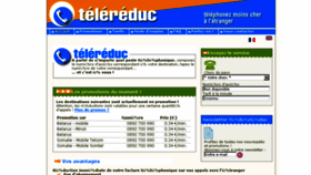 What Telereduc.com website looked like in 2014 (10 years ago)