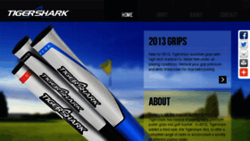 What Tigersharkgolf.com website looked like in 2014 (10 years ago)