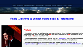 What Thetahealing-unmasked.com website looked like in 2014 (10 years ago)